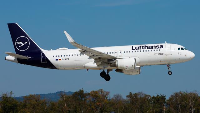 D-AIZX:Airbus A320-200:Lufthansa